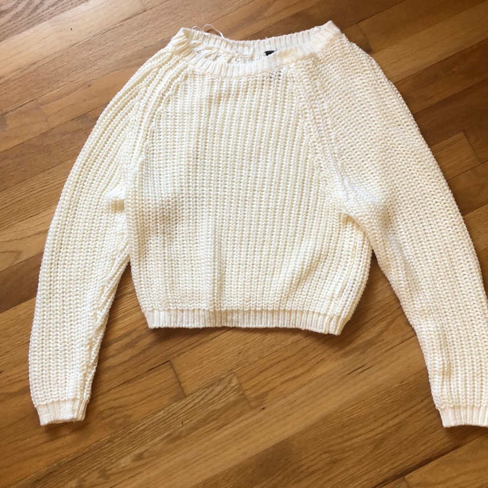 White sweater